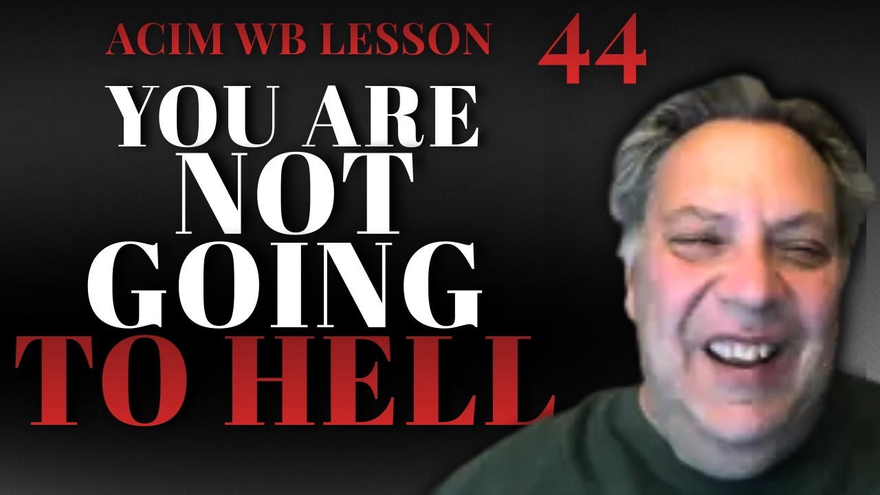 ACIM Lesson 44: You're The PROJECTOR (Light Is WITHIN You - Not Outside On Screen!) | Teddy Poppe