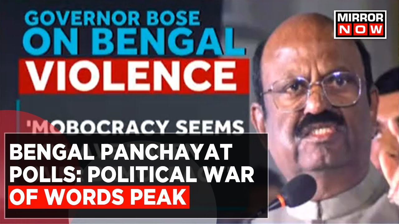 Political War Of Words Between TMC & BJP Peaks After Bengal Panchayat Polls | Daily Mirror