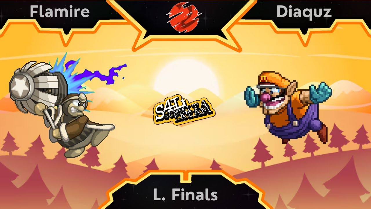 Flamire (King Dedede) vs. Diaquz (Wario) - Losers Finals - SSF2 Summit LATAM 4