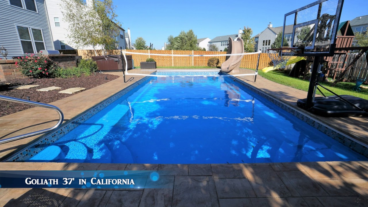 Goliath 37' Fiberglass Pool By Epic Escapes