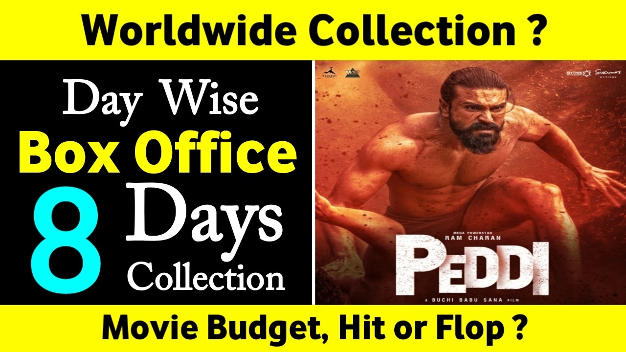 Peddi Movie 8 Days Box Office Collection | Peddi Collection Worldwide | Ram Charan