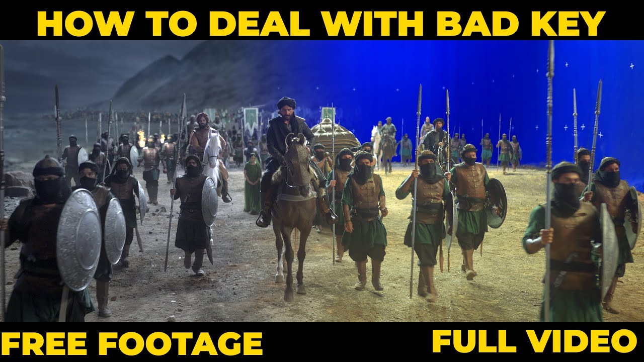 How to Key Bad Chroma Key In Nuke Full Detail Explanation In Telugu
