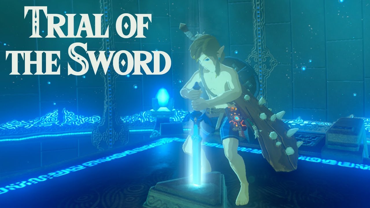 THIS IS STRESSFUL:  Zelda BotW Trial of the Sword