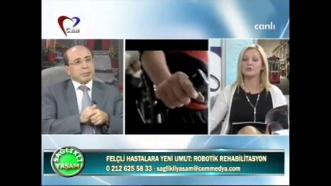 Felçlilere Umut Işığı - Cem TV - Robotik Rehabilitasyon ve Giyilebilir Robot - 2013