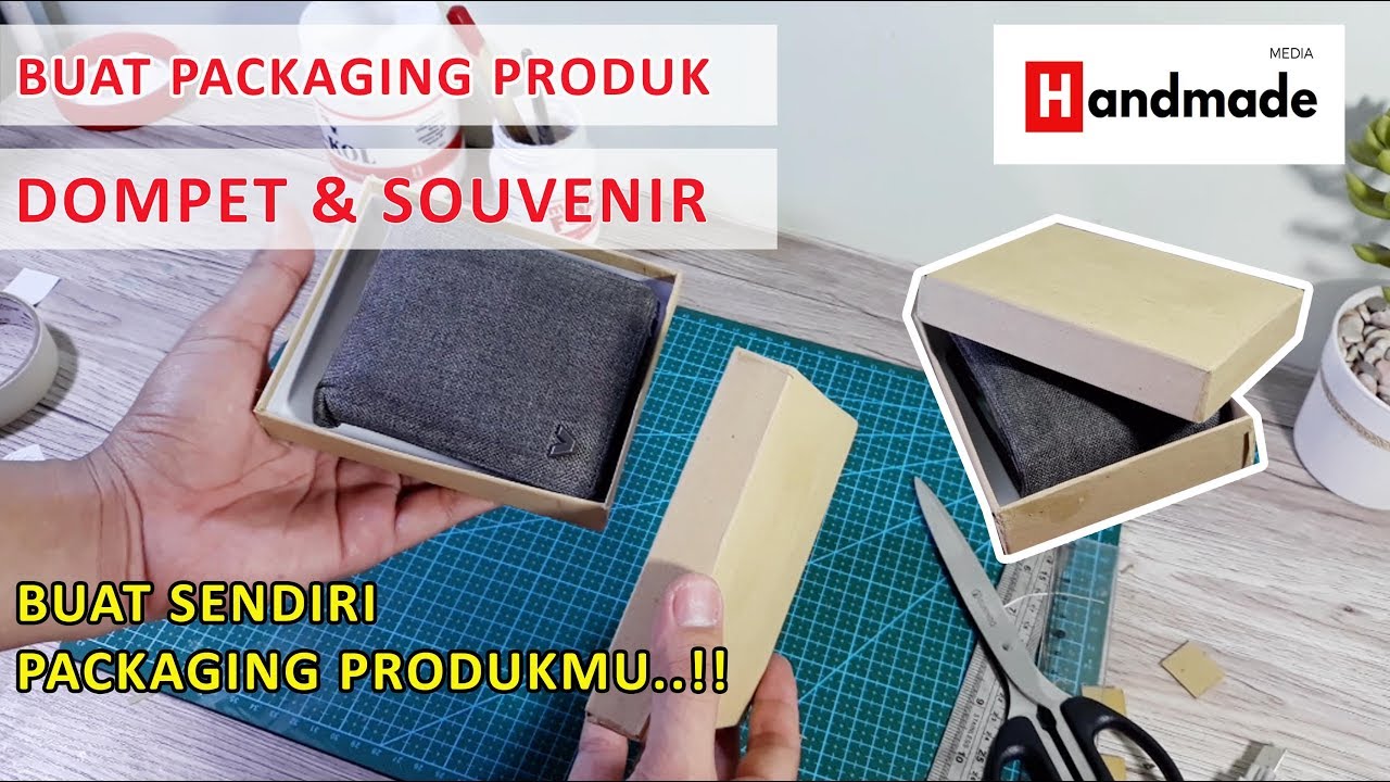 BOX PACKAGING UNTUK PRODUK DOMPET DAN SOUVENIR