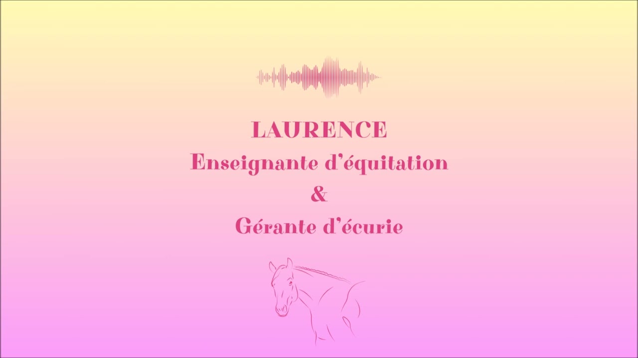 Episode 1 - Enseignante d'équitation et gérante d'écurie