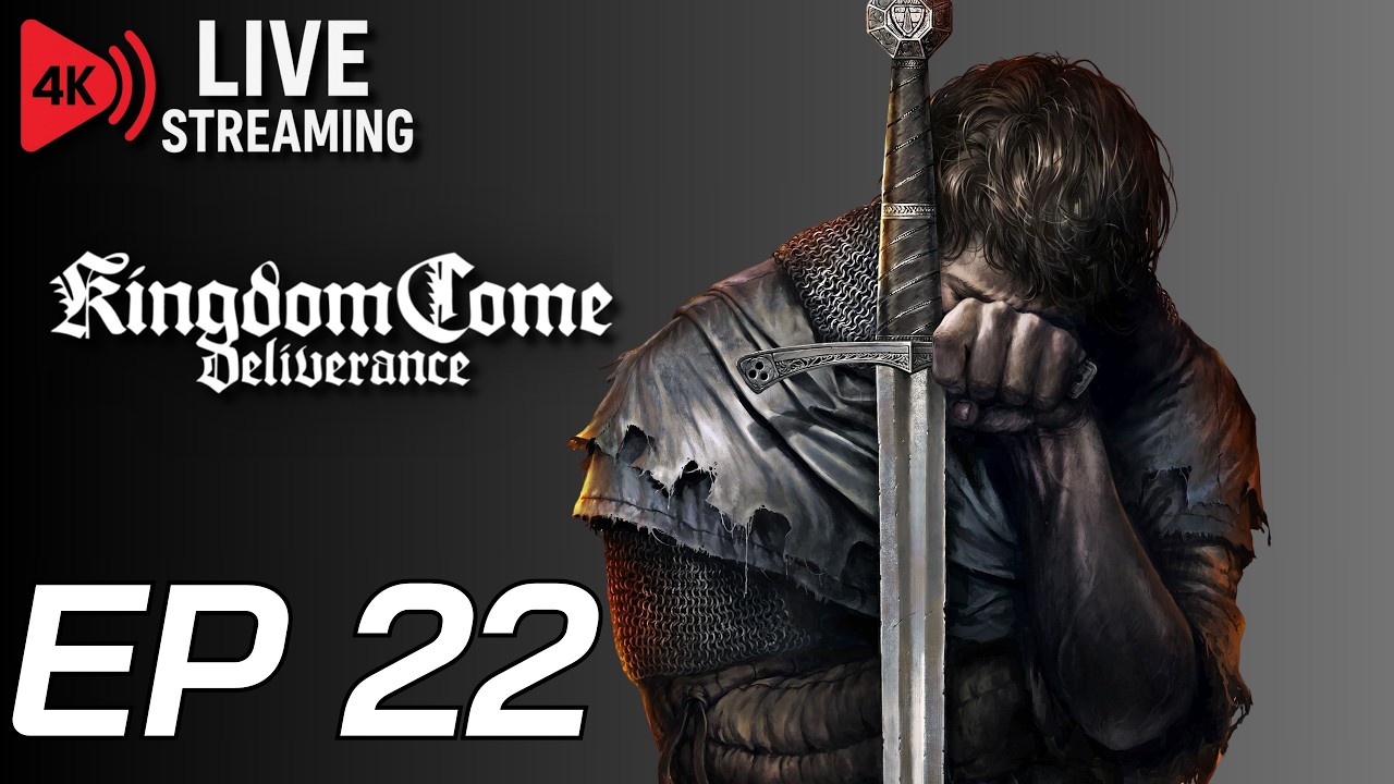 EP22 - Medieval Simulator - Kingdom Come Deliverance - 4K 60FPS - PS5 Pro