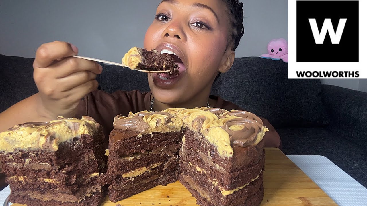 Let's Eat Chocolate Cake✨😋|SOUTH AFRICAN MUKBANG 🇿🇦🔥
