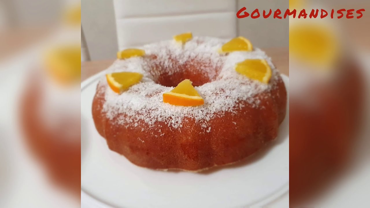 Gâteau de saison à l’orange et à la noix de coco aussi beau que bon et super moelleux