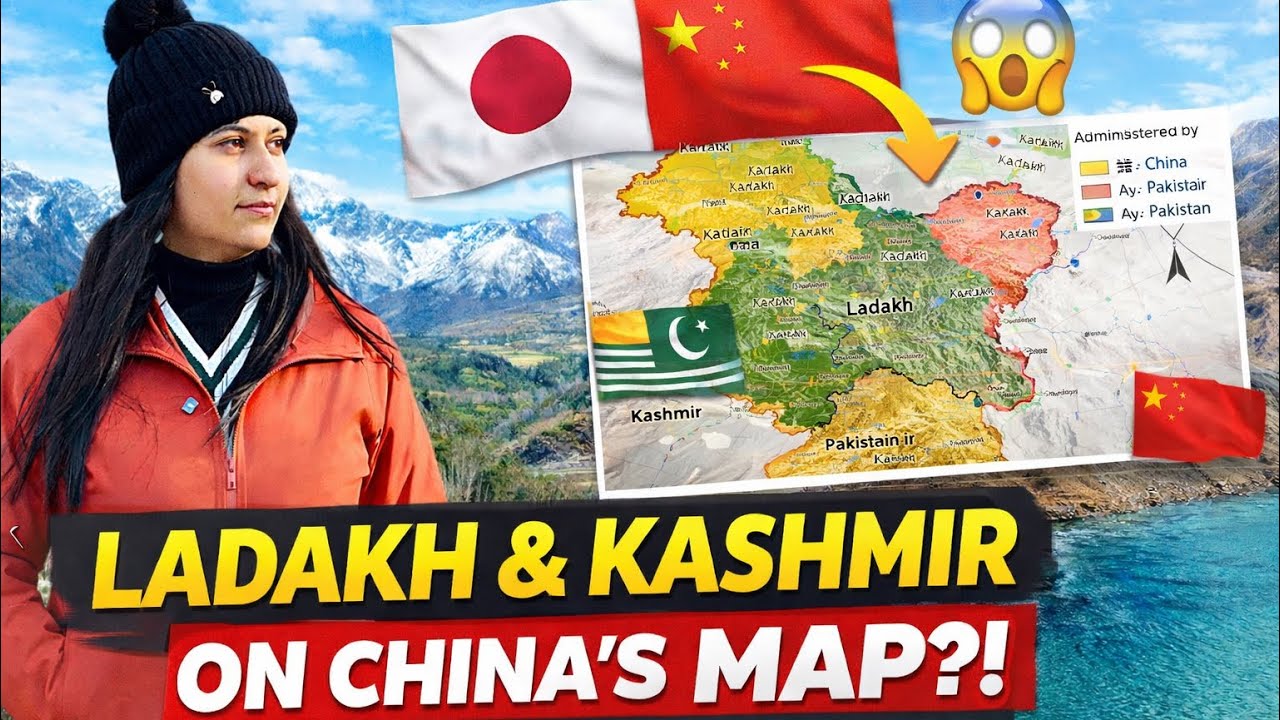 Japan Mein India Ka Adha Map? 😱 | Kashmir Ko China Ka Kyun Dikhate Hain?