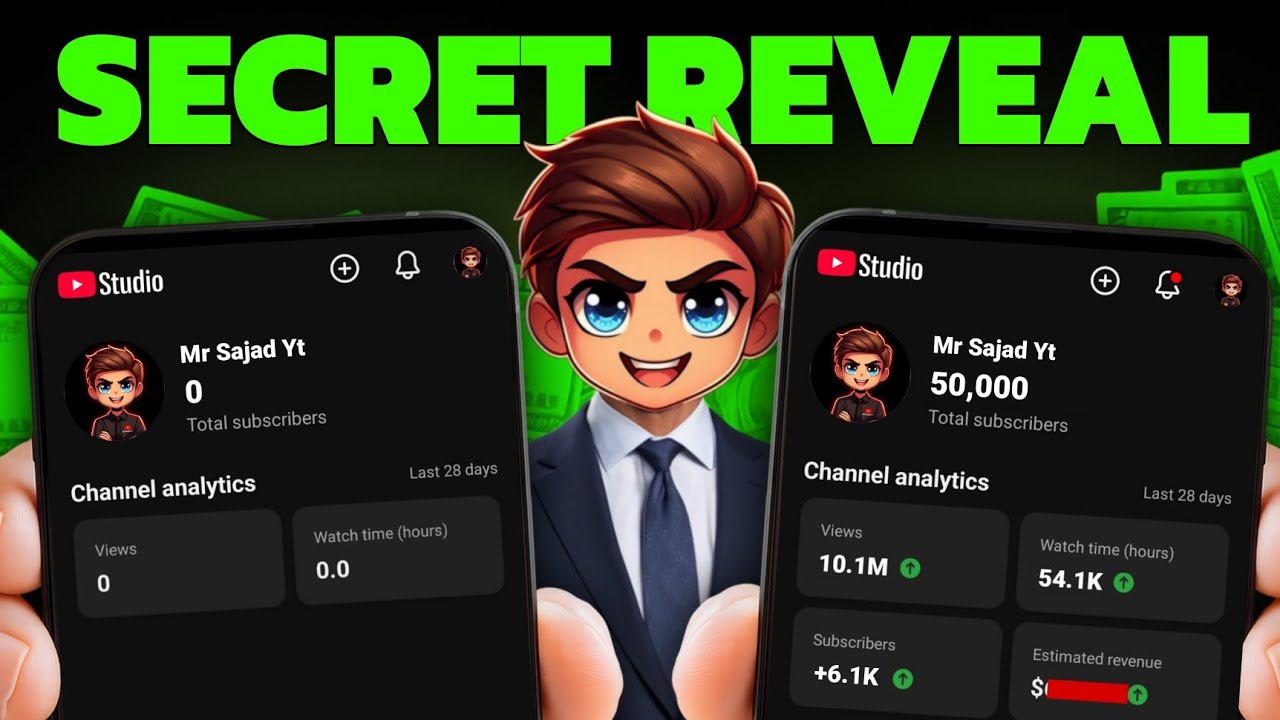 I Reveel My Growth Secret 😍 With @decodingyt | How To Grow YouTube Channel