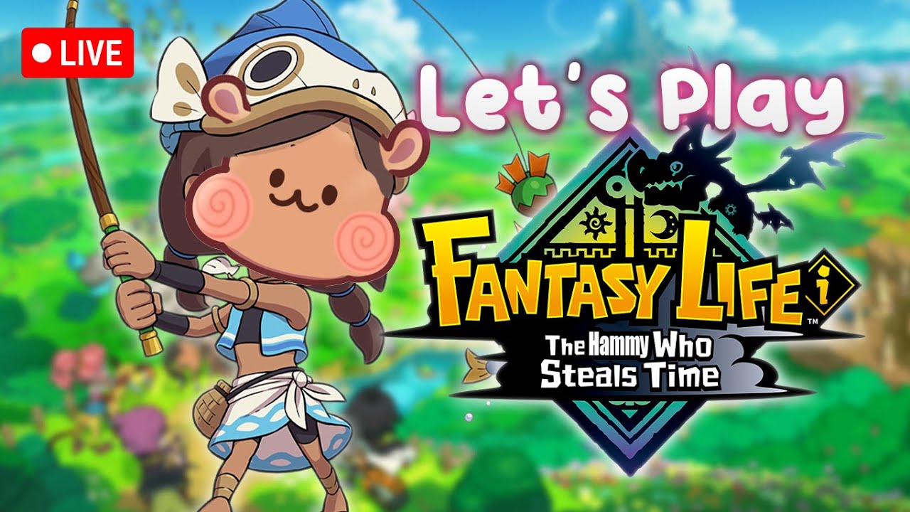 First Look at Fantasy Life! 🐉 Let's Play on Launch Day 3!