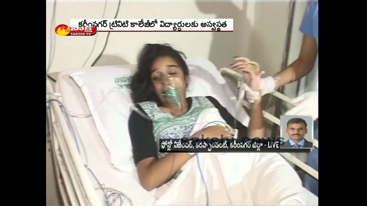 40 students of Trinity AC Campus in Karimnagar fall ill