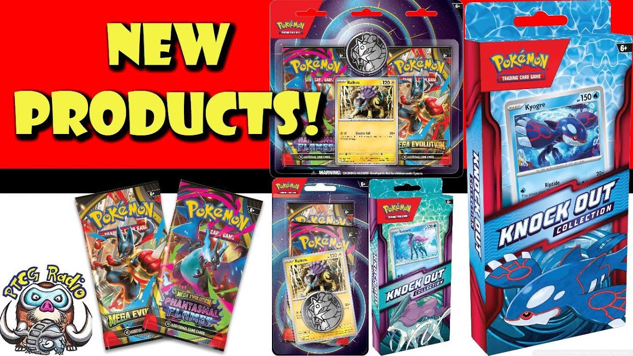 Представлены новые товары Pok&eacute;mon TCG! Коллекция Phantasmal Flames Blister! Knockout (новости Pok...