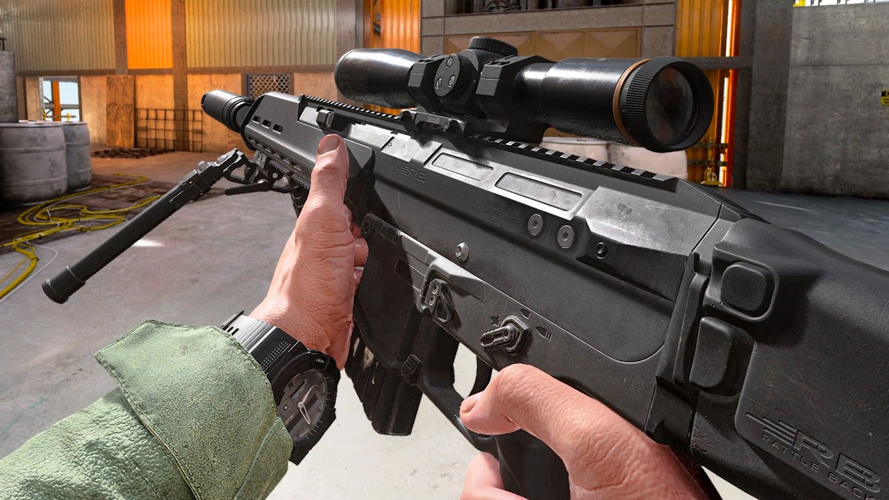 Jest ukryty karabin snajperski FULL AUTO, kt&oacute;rego MUSISZ spr&oacute;bować