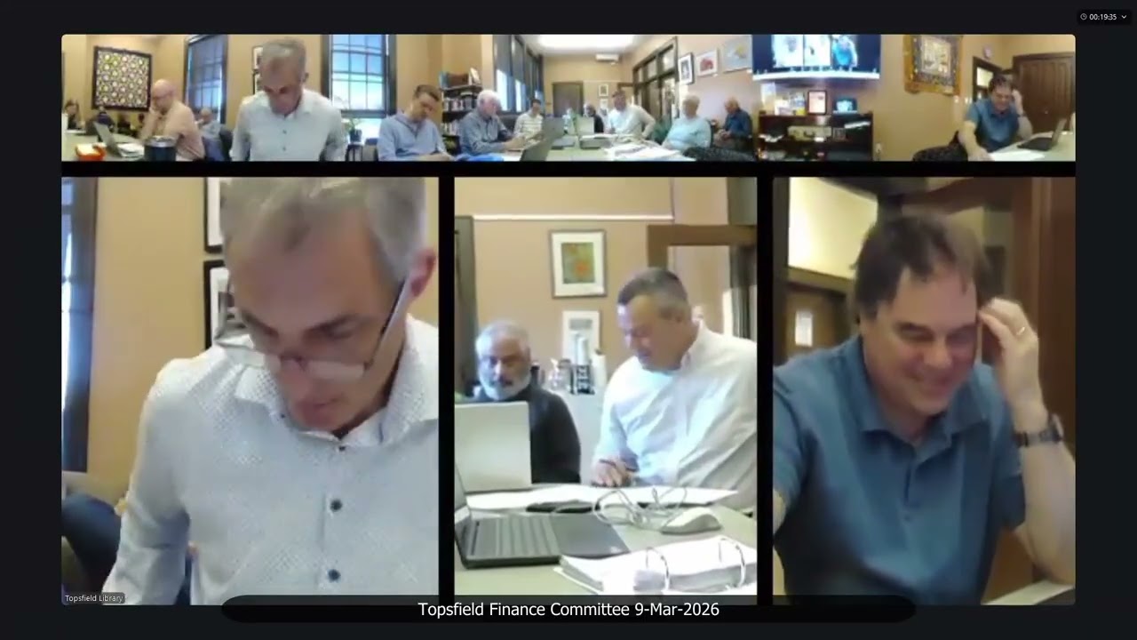 Topsfield Finance Committee 9-Mar-2026
