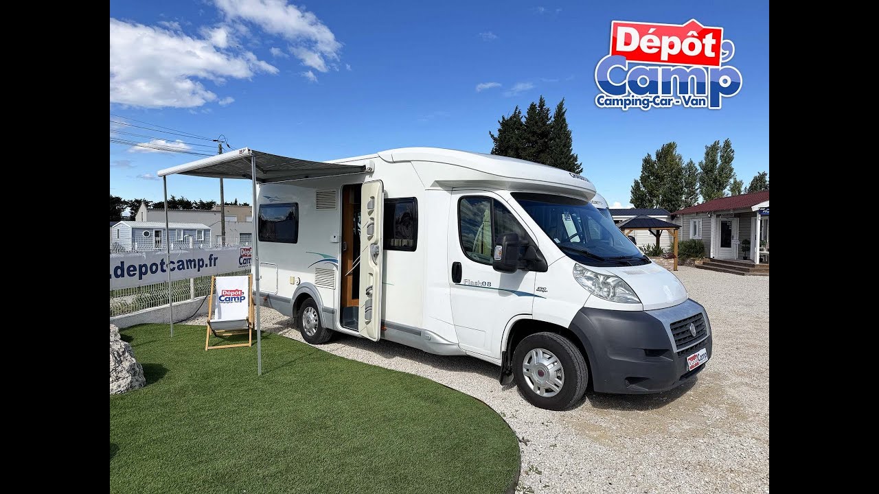 Camping-car profilé CHAUSSON FLASH 08