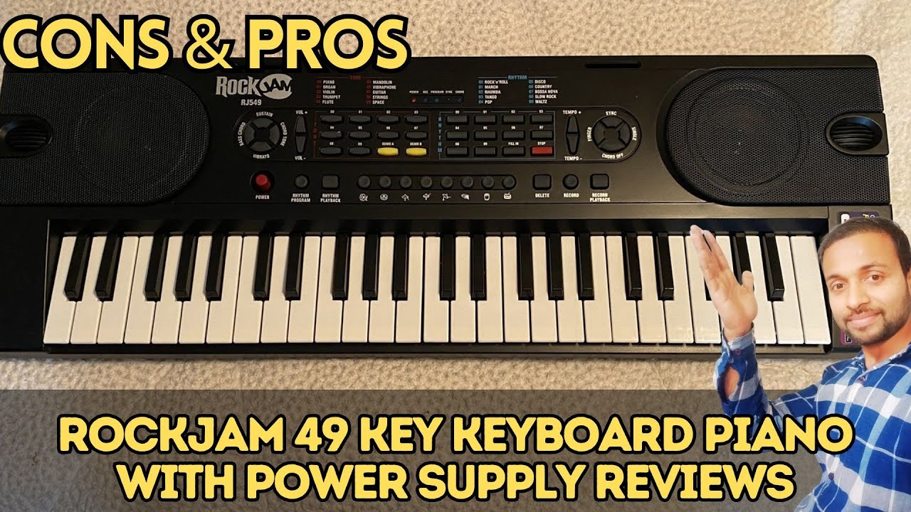 RockJam 49 Key Keyboard Piano with Power Supply Everything You Need to Know Before Buying
