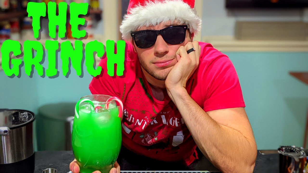 HOW TO MAKE THE GRINCH COCKTAIL--RANKING TOP 5 CHRISTMAS MOVIES--CHRISTMAS COCKTAILS PART 2