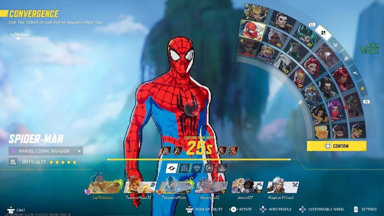 I got called out for being the next shaq and Kobe in marvel rivals 
