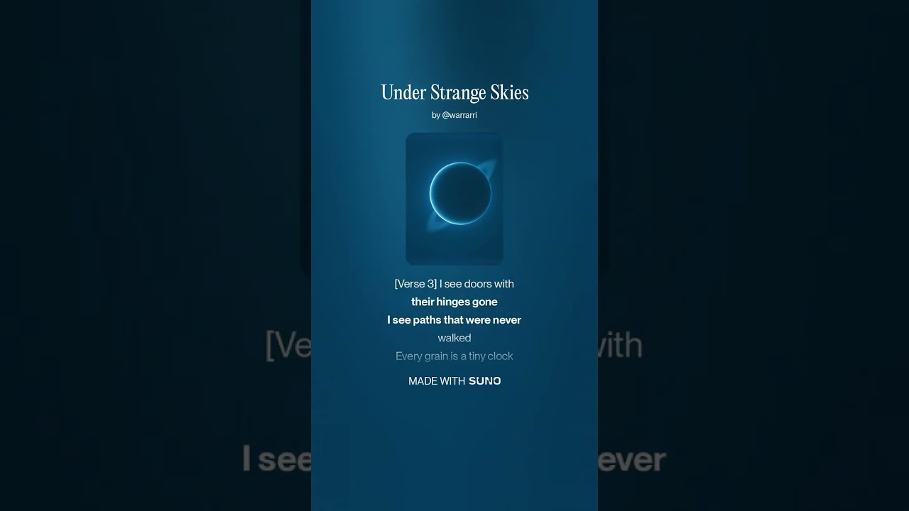Under Strange Skies