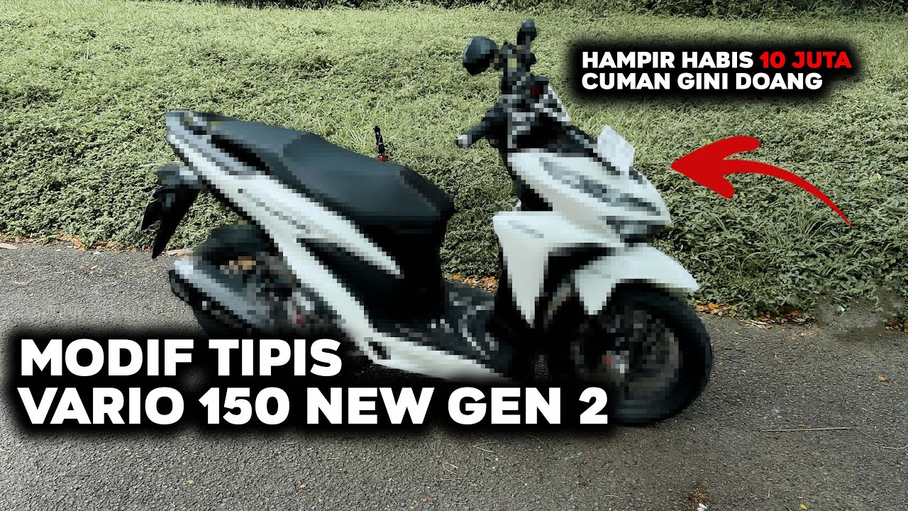MODIF TIPIS VARIO 150 NEW GEN 2 #variomodifikasi #vario #review #variolovers #reviewmotor