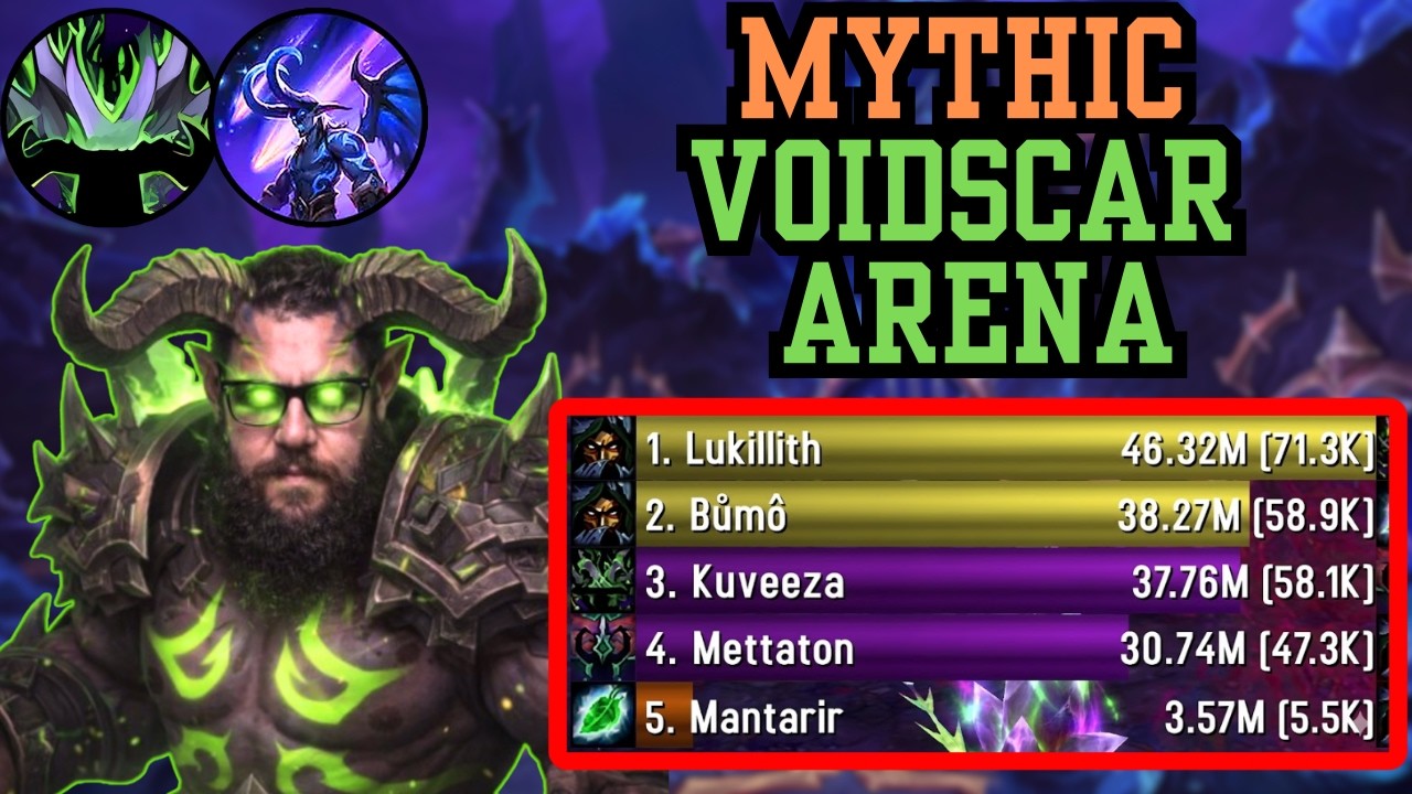 Mythic World Tour (1/8) &ndash; Voidscar Arena | Vengeance DH Tank PoV