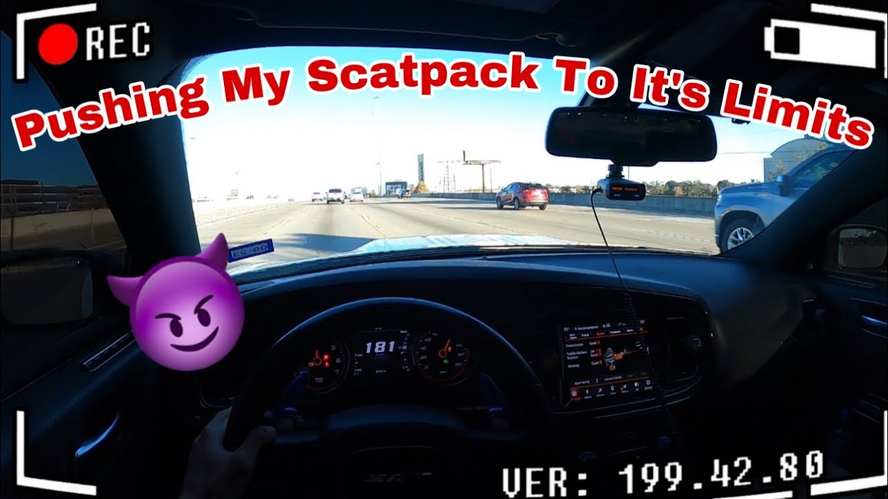 Pushing My Scatpack To It’s Full Potential😈 (180 Mph!!)