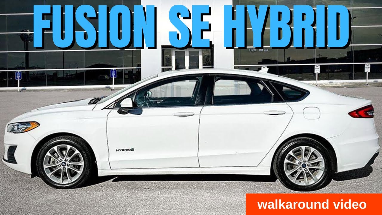 2019 Ford Fusion Hybrid SE walkaround video