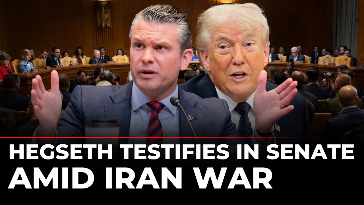 LIVE: Pete Hegseth Testifies Before Senate on Trump&rsquo;s Supplemental Defense Funding Request
