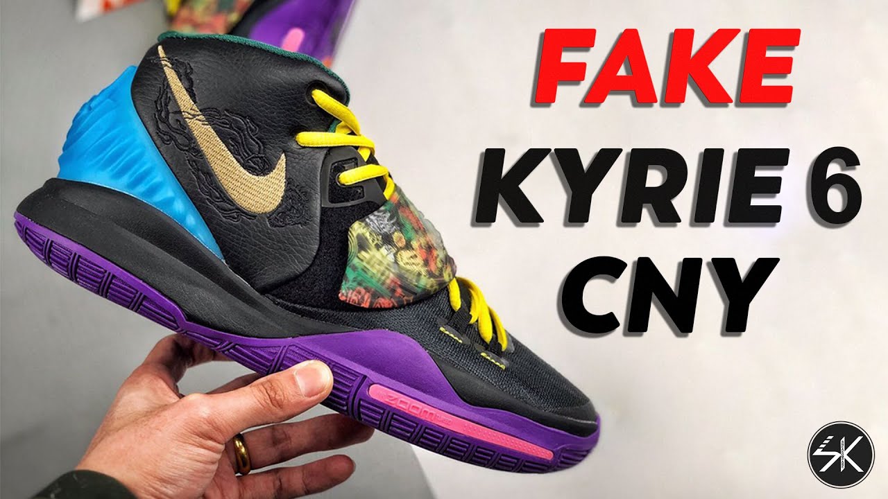 KYRIE 6 Chinese New Year REAL VS FAKE