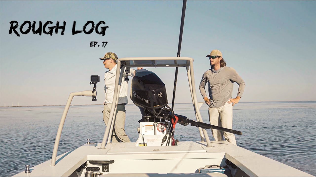 We had to PUSH the Sabine SKIFF SO FAR!!! - Rough Log Ep. 17