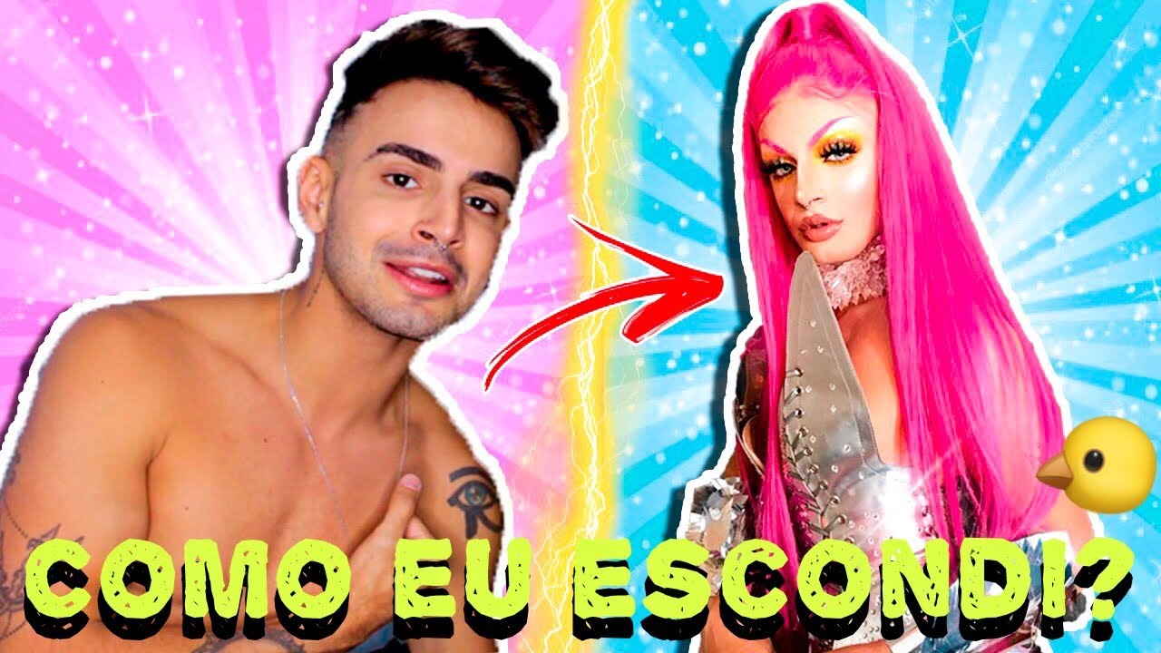 VIREI DRAG QUEEN POR 1 NOITE 😱👠 DÓI MUITO| Victor Nogueira ft. Halessia