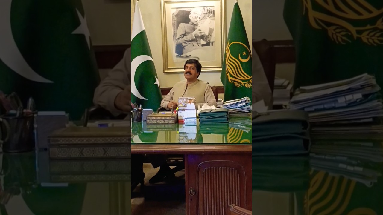 #governor of #Punjab Sardar Salim Haider #Syed#Inayat Ali Shah
