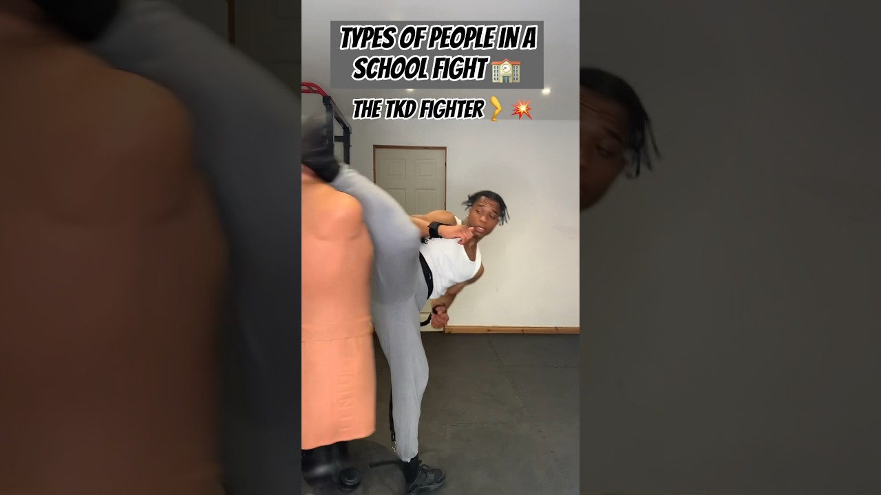 TYPES OF PEOPLE IN A SCHOOL FIGHT 🏫