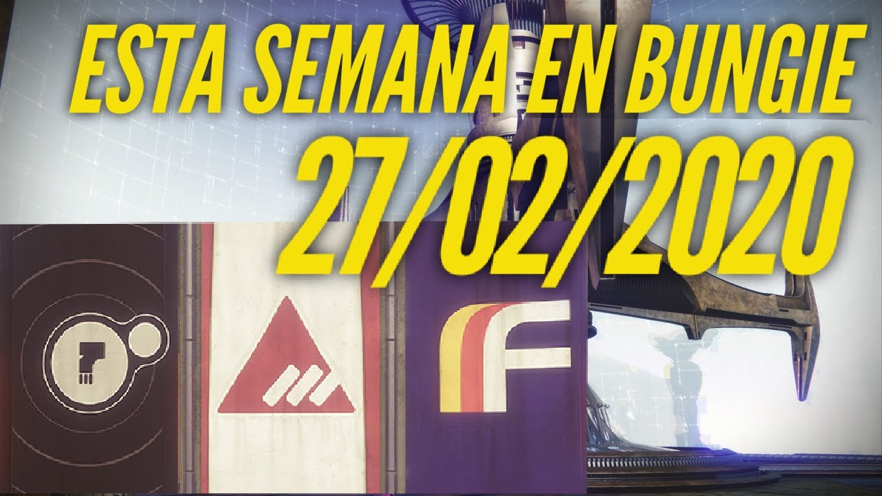 Destiny 2 - FACCIONES, TEMPORADA 10 y AÑO 4 | Esta Semana en Bungie 27/02/2020