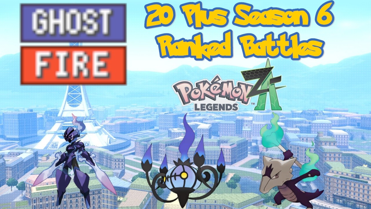 Fire Ghost Only In Season 6 - 20 Plus Pokemon Legends Z-A Ranked Battles No Commentary