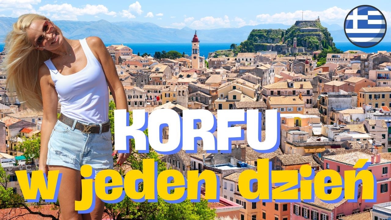 🇬🇷 Szalone ZWIEDZANIE KORFU! ILE można ZOBACZYĆ w jeden DZIEŃ?🇬🇷