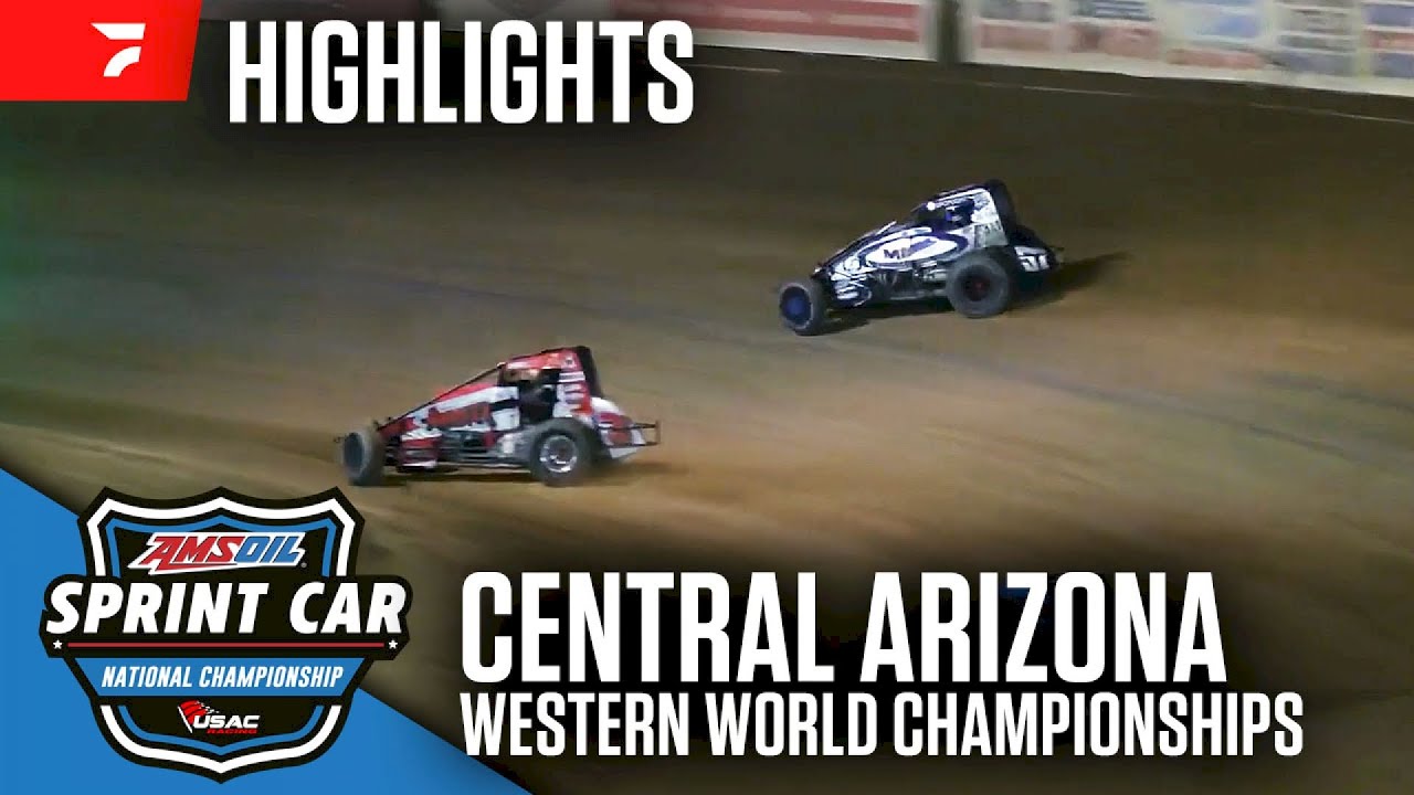 𝑯𝑰𝑮𝑯𝑳𝑰𝑮𝑯𝑻𝑺: USAC AMSOIL National Sprint Cars | Central Arizona Raceway | October 25, 2025