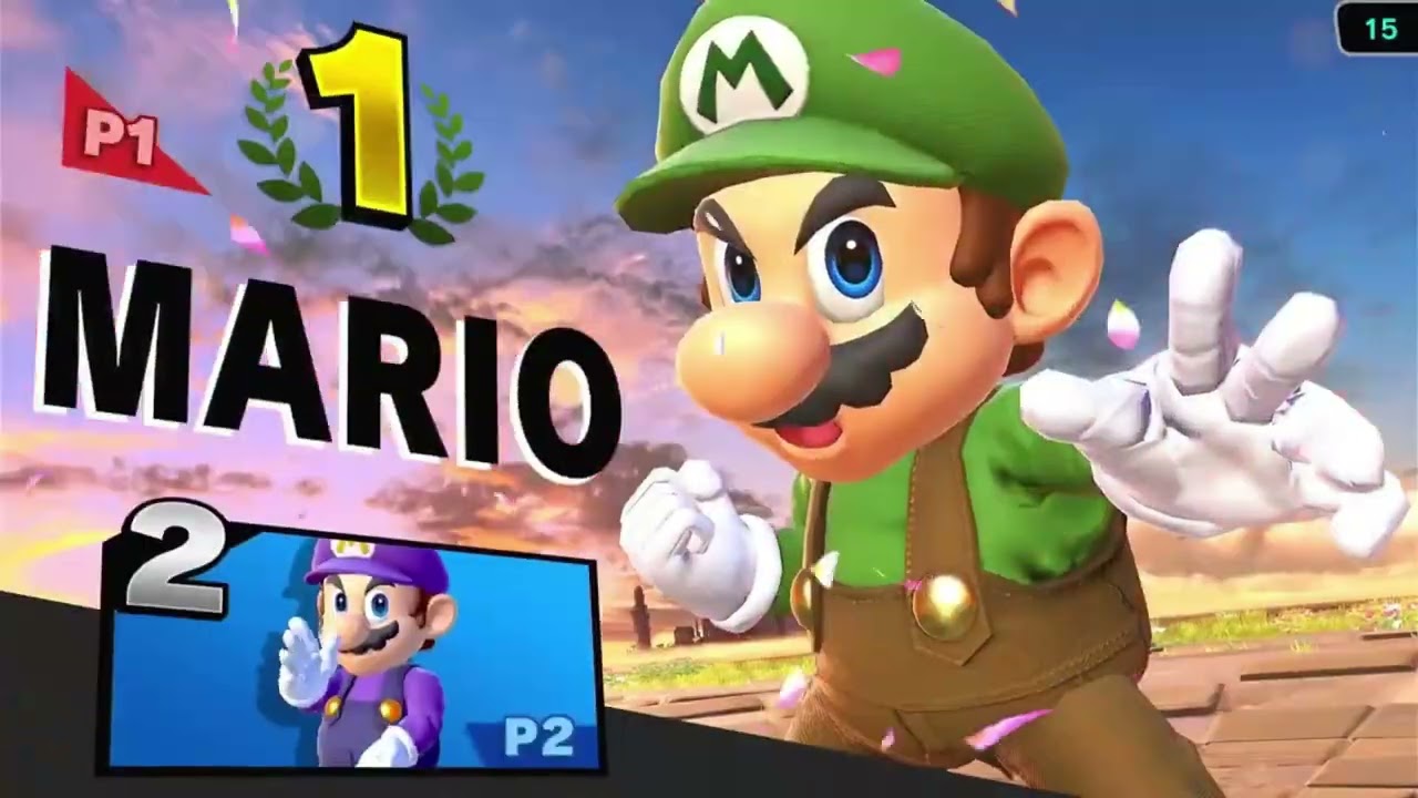 Road to elite smash, MARIO V MARIO [Smash bros Ultimate]