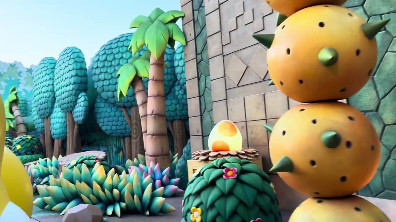 Universal Studios Japan YOSHI'S ADVENTURE Ride #universaljapan #usj #osaka #japan 