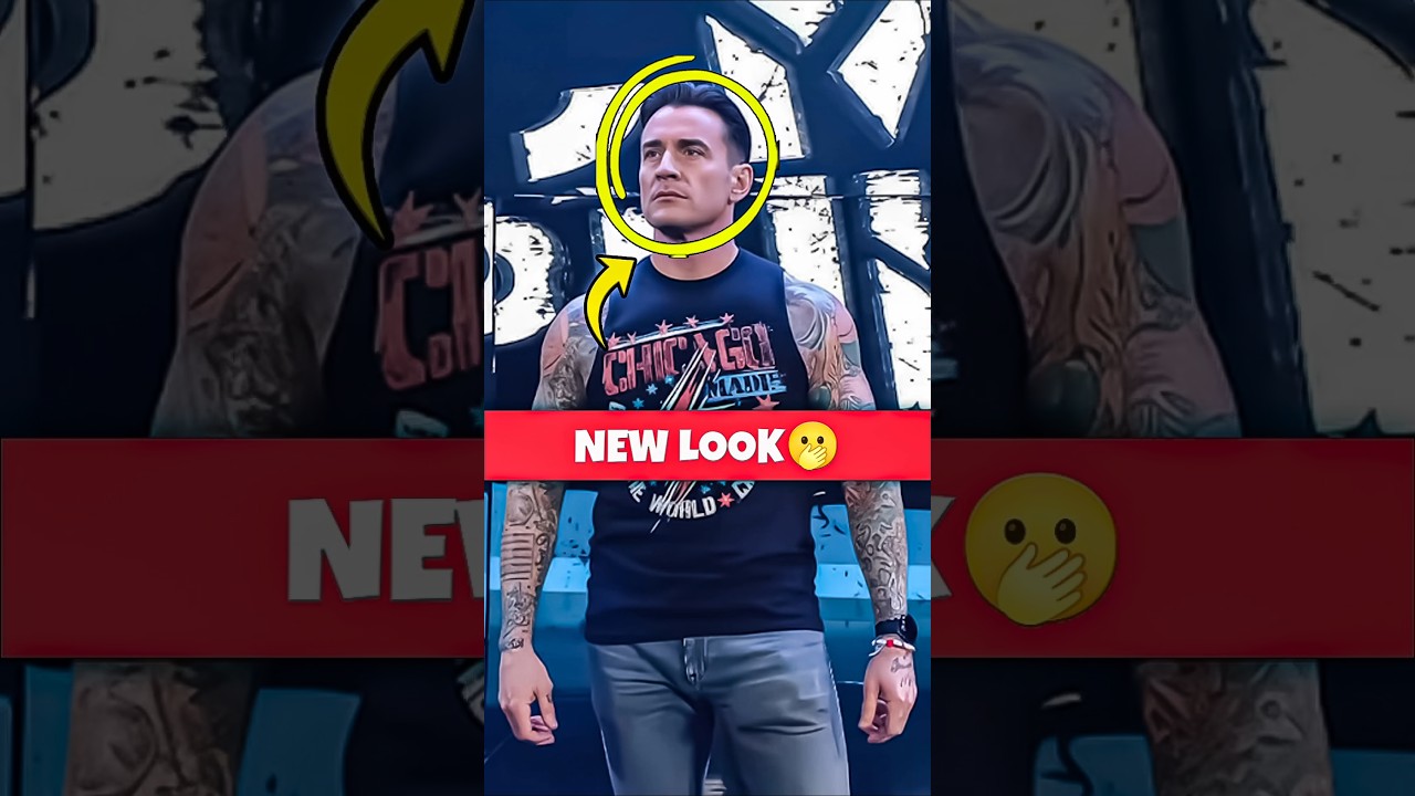 CM Punk&rsquo;s Shocking New Look Before WWE RAW Leaves Fans Speechless😱