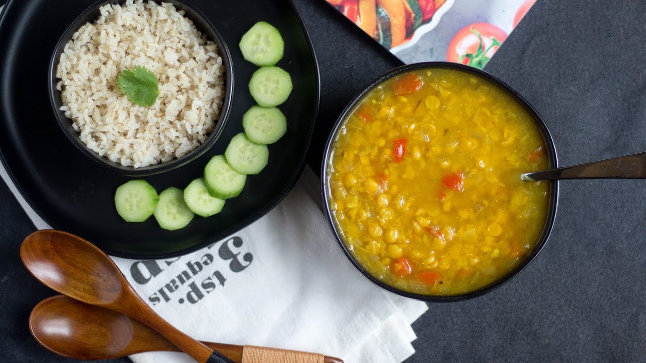 Instant Pot Yellow Split Peas with Turmeric | Yekik Alicha