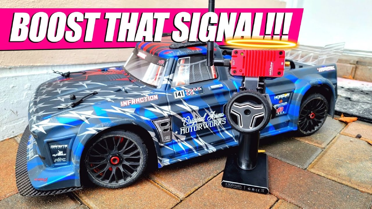 How to install RC Signal booster in 2024 | Flysky Noble NB4