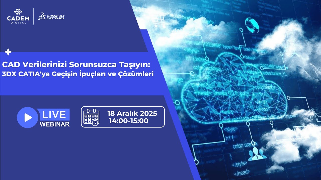 CAD Verilerinizi Sorunsuzca Taşıyın: 3DX CATIA'ya Geçişin İpuçları ve Çözümleri
