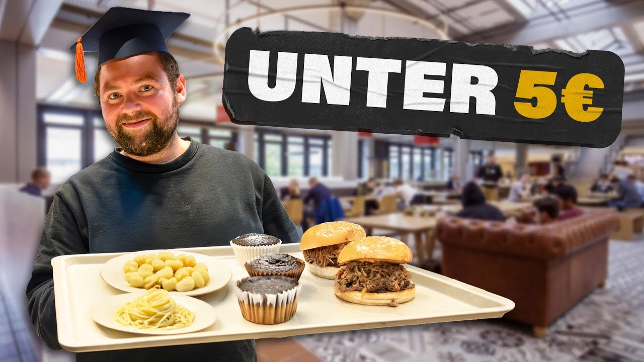 So ESSEN STUDENTEN! Hinter den KULISSEN einer UNI-MENSA.