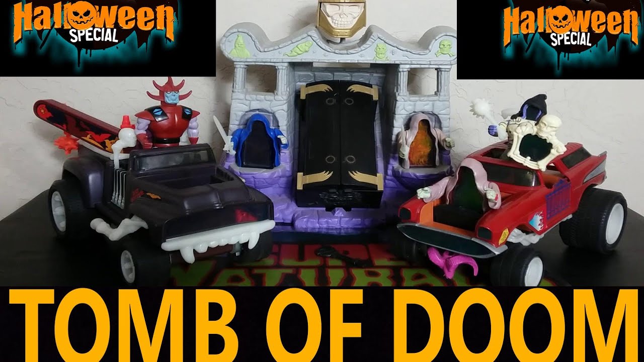 RETRO-WED: TONKA SUPER NATURALS TOMB OF DOOM AND BAT BOPPER REVIEW HALLOWEEN SPECIAL