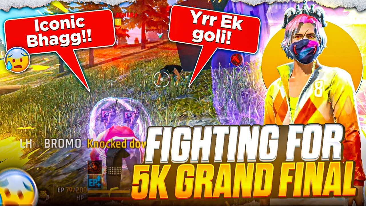 (IGL POV) 5K FINALS – INTENSE TOURNAMENT MATCH HIGHLIGHTS 🔥💯