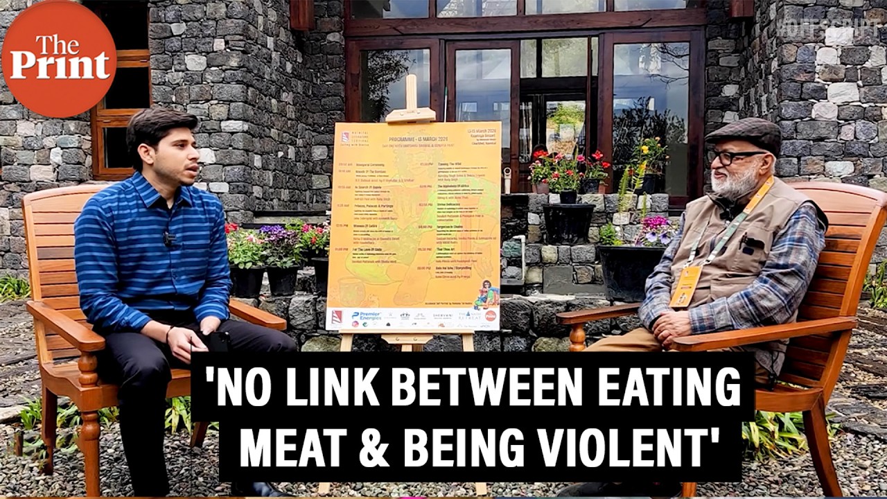 'If meat makes us violent, what about vegetarians like Hitler?', asks food critic Pushpesh Pant