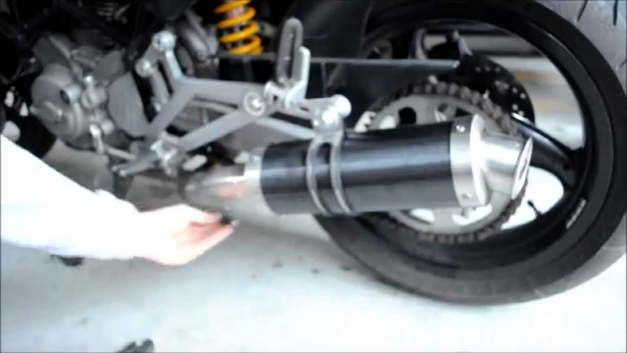 06 Ducati Monster 620 - Slip On Exhaust install - Mivv GP
